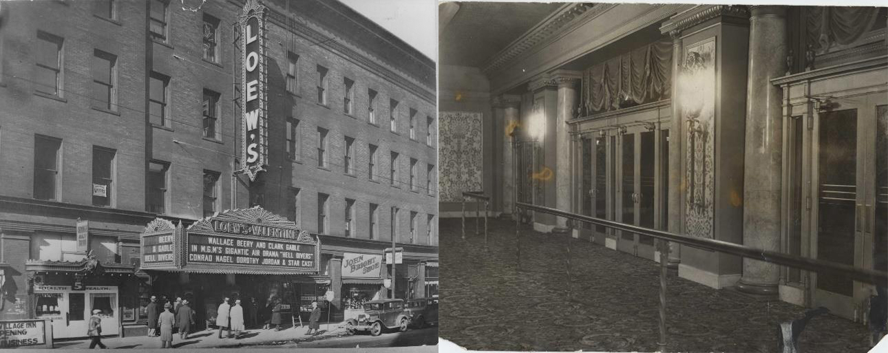 Valentine Theatre after the 1932 renovation (photos courtesy of The Blade)
