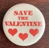 Save the Valentine Button